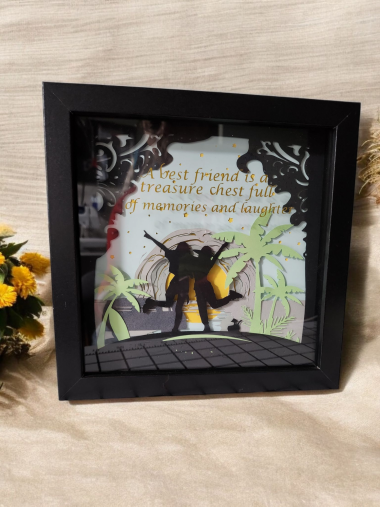 Friendship Shadow Box