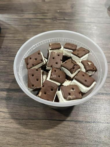 Freeze-Dried Ice Cream Sandwich Bites