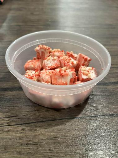 Freeze-Dried Strawberry Shortcake Ice Cream Bites