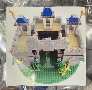 Place your figures inside the Castle