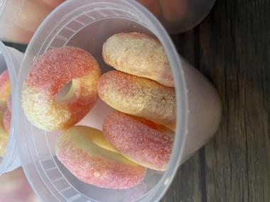 Freeze-Dried Peach Rings 