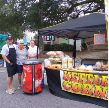 DULO Farms Kettle Corn Booth