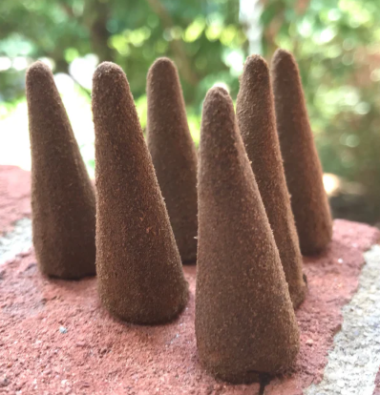 Amber Incense Cones