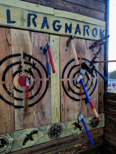 Viking Games Axe Throwing