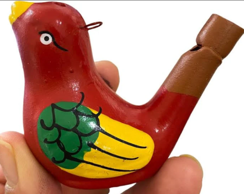 Ceramic Bird Whistle