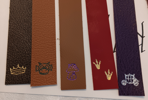 Leather Bookmarks