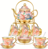 Teapot & Cups Set- Pink