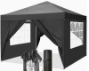 10x10 Canopy- Grey, 3 Sides