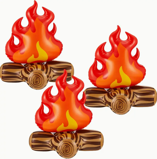 Inflatable Campfires