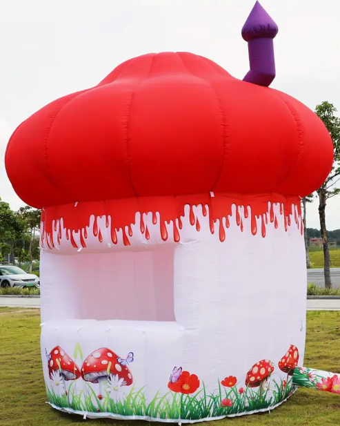 Inflatable Mushroom Kiosk