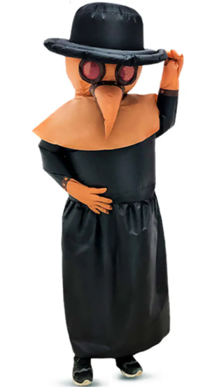 Inflatable Plague Doctor Costume