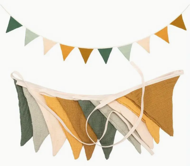Earth Tone Pennants