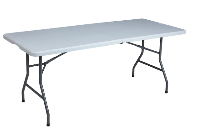 6 Ft Wide Plastic Folding Table