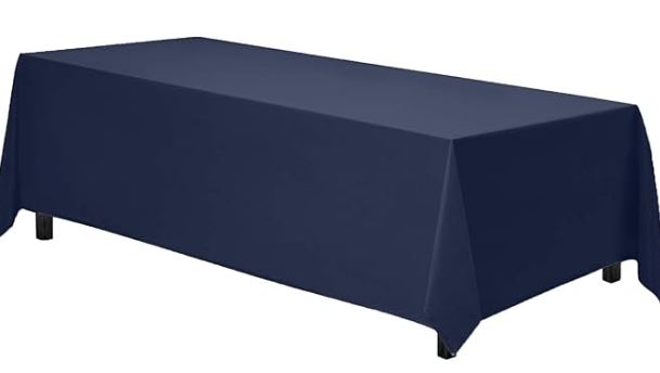 Rectangle Blue Tablecloth