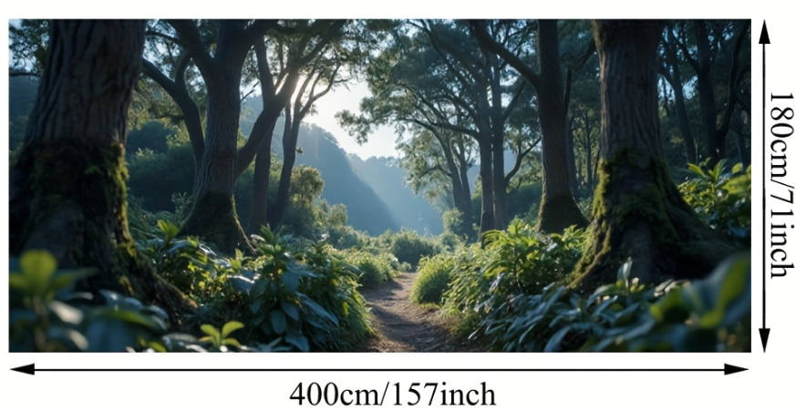 Forest Path Backdrop