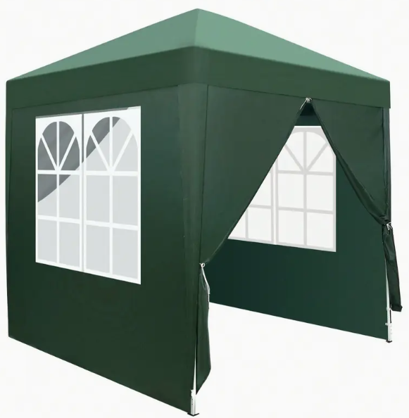 6.5'x 6.5' Outdoor Ez Pop Up Canopy- Green