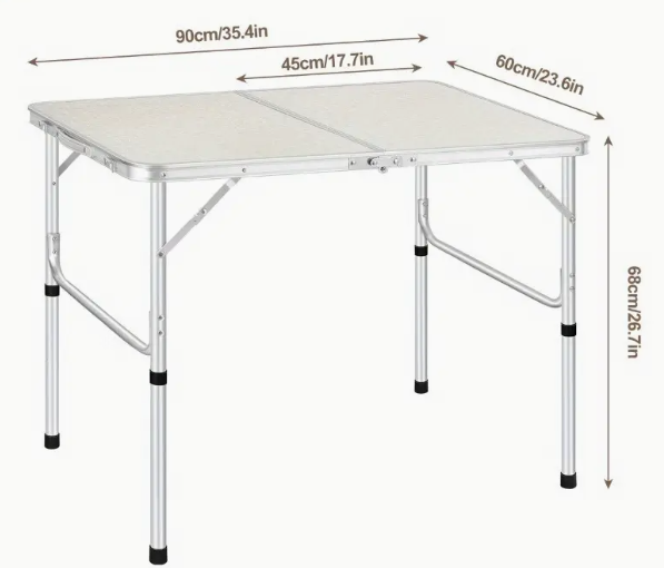 3' Folding Table