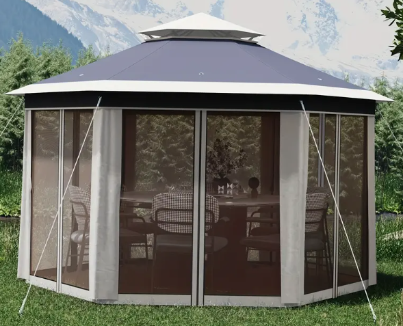 13x13 Gazebo Canopy- Blue