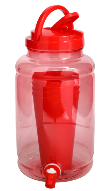 1 Gallon Drink Dispenser- Red