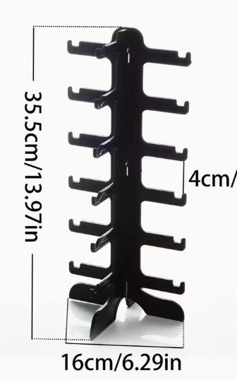 Plastic Tiara Display