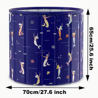 Folding Tub- 130 Gallon Mermaid 