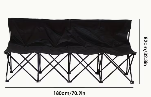 4 Seat Folding Bench