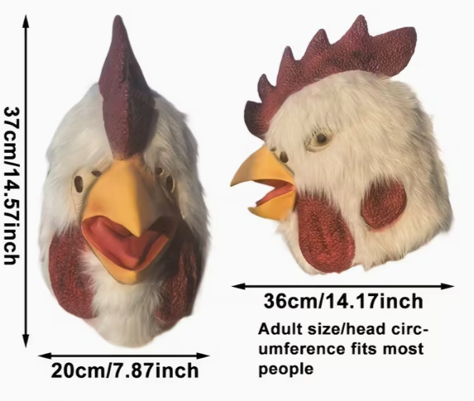 Rooster Mask