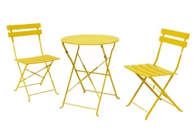 Bistro Set- Yellow