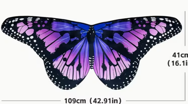 Butterfly Puppet- Purple